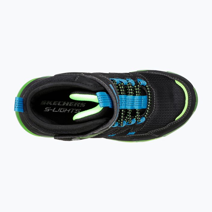 SKECHERS children's shoes Mega-Surge Flash Breeze black/blue/lime 12