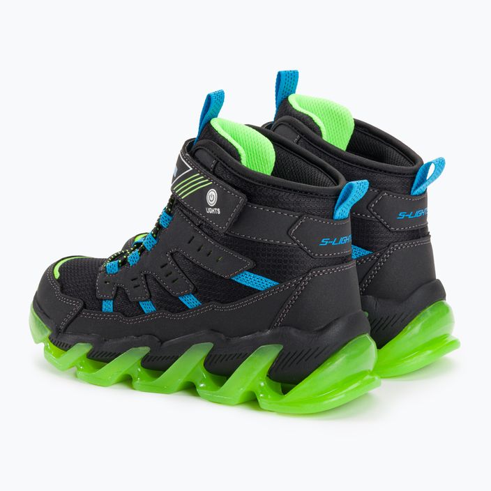 SKECHERS children's shoes Mega-Surge Flash Breeze black/blue/lime 3