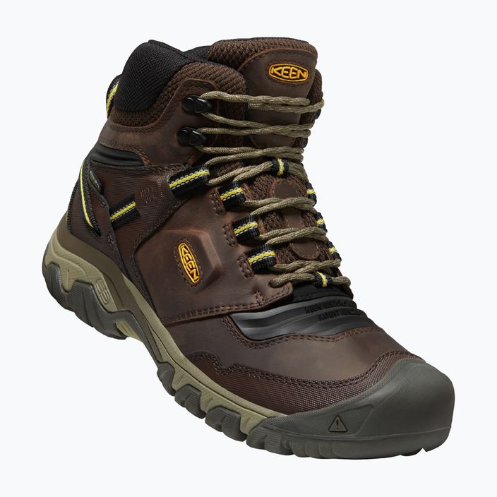 KEEN Ridge Flex Mid men's trekking shoes brown 1026614 11