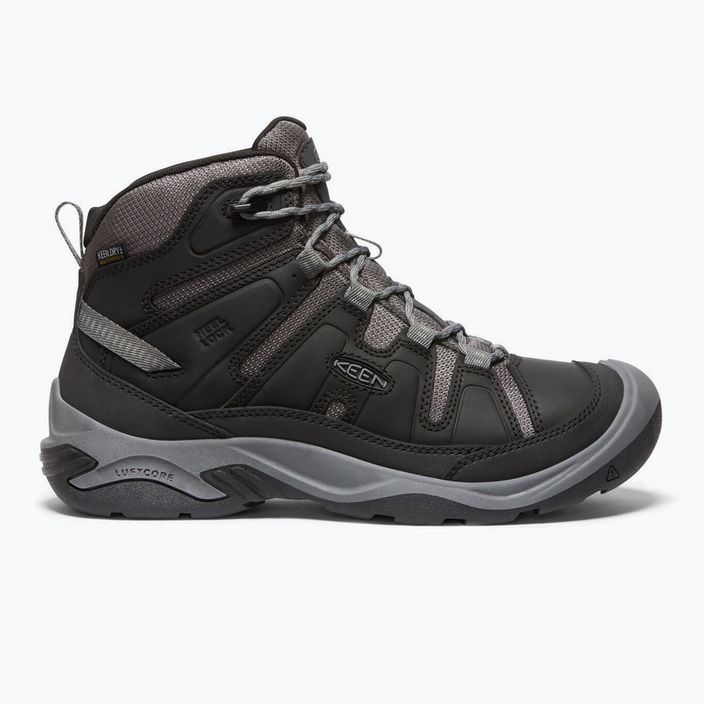 Men's trekking boots KEEN Circadia Mid Wp black-grey 1026768 9
