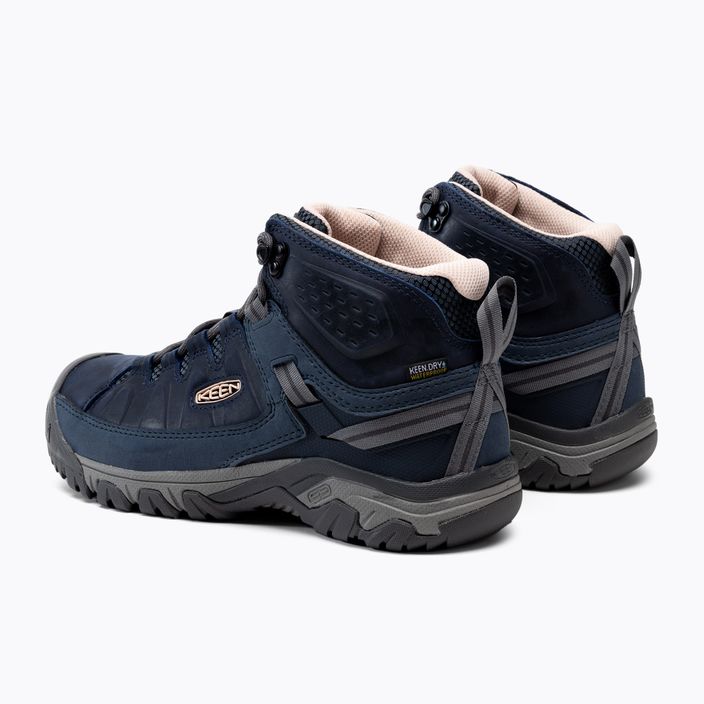 Women's trekking boots KEEN Targhee III Mid navy blue 1026863 3