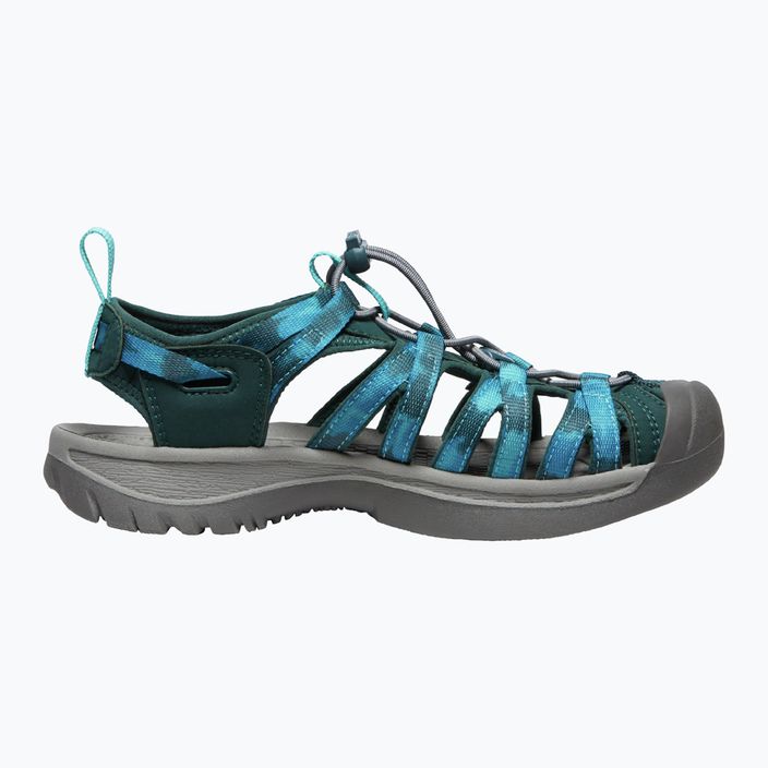 Keen Whisper Sea Moss women's trekking sandals blue 1027362 11