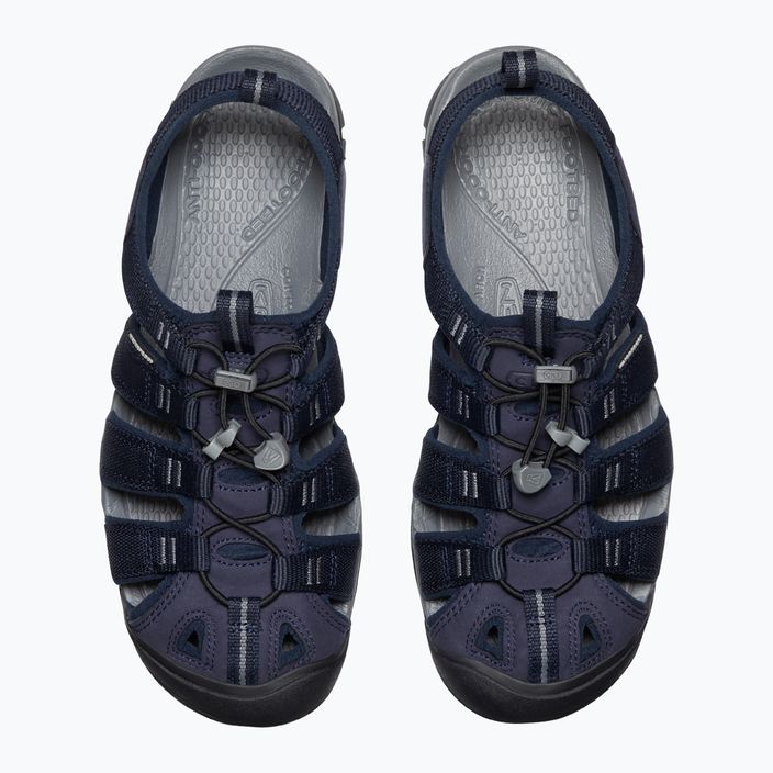Keen Clearwater CNX men's trekking sandals blue/black 1027407 12