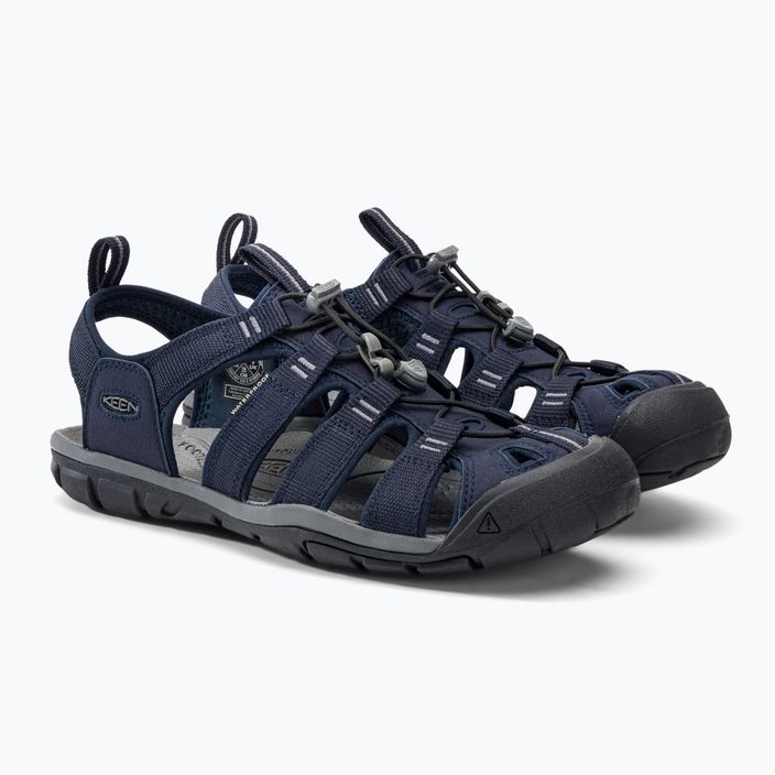 Keen Clearwater CNX men's trekking sandals blue/black 1027407 4