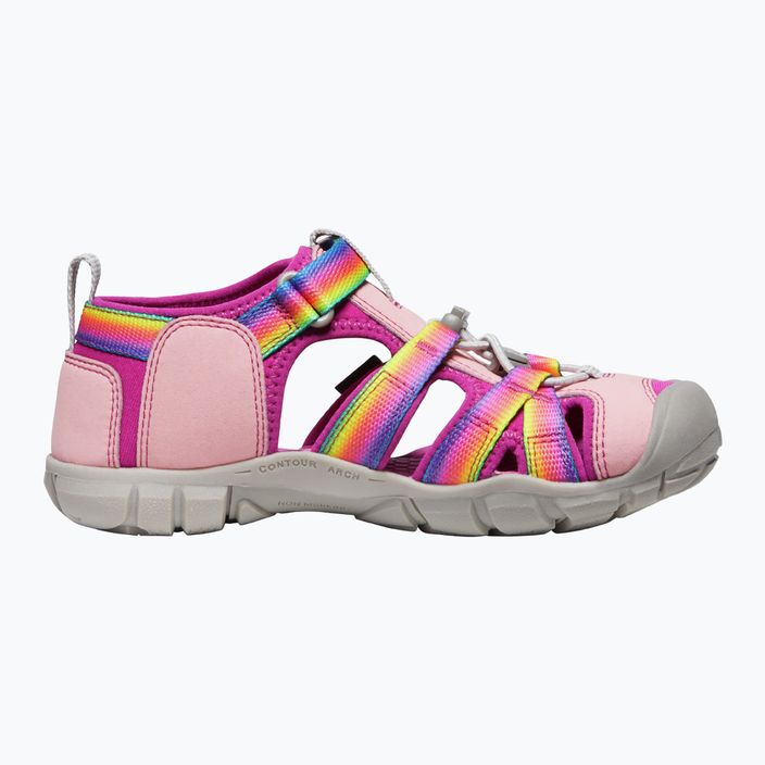 Keen Seacamp II CNX pink-coloured children's trekking sandals 1027421 9