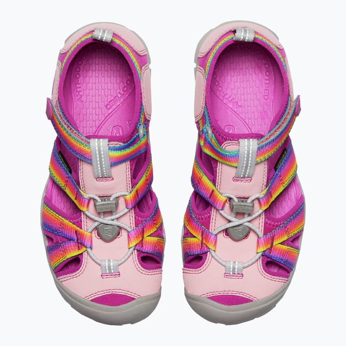 Keen Seacamp II CNX pink-coloured children's trekking sandals 1027421 11