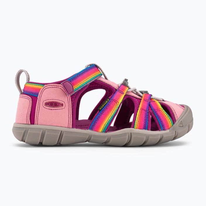 Keen Seacamp II CNX pink-coloured children's trekking sandals 1027421 2