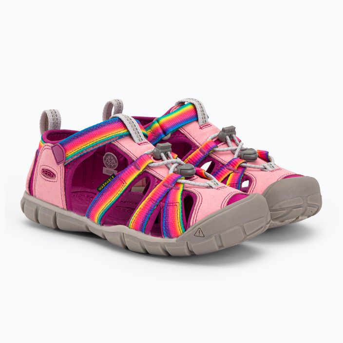 Keen Seacamp II CNX pink-coloured children's trekking sandals 1027421 4