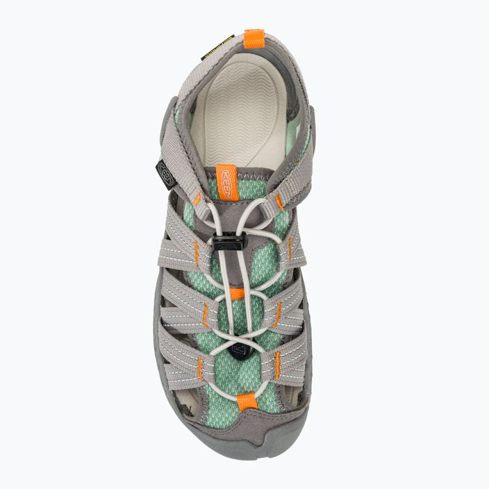 KEEN Drift Creek H2 alloy/granite green women's trekking sandals 5