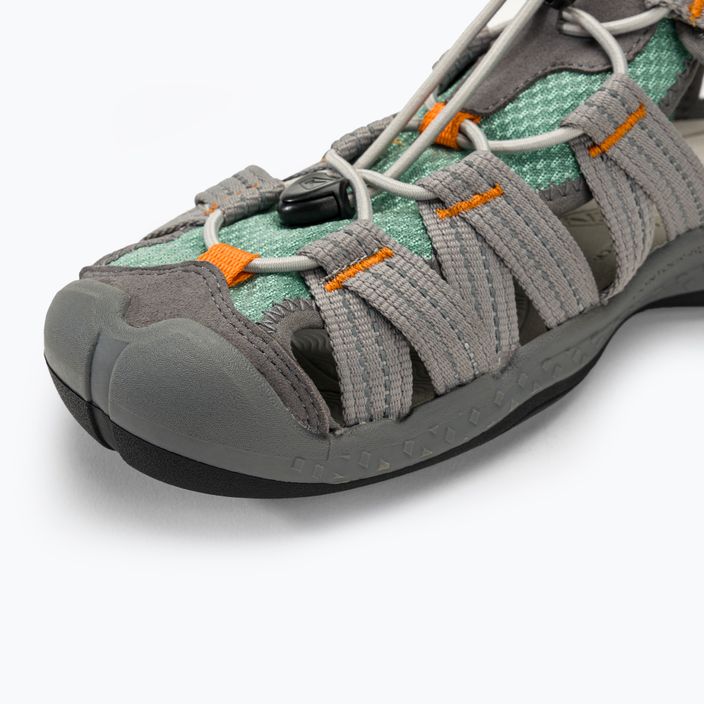 KEEN Drift Creek H2 alloy/granite green women's trekking sandals 7