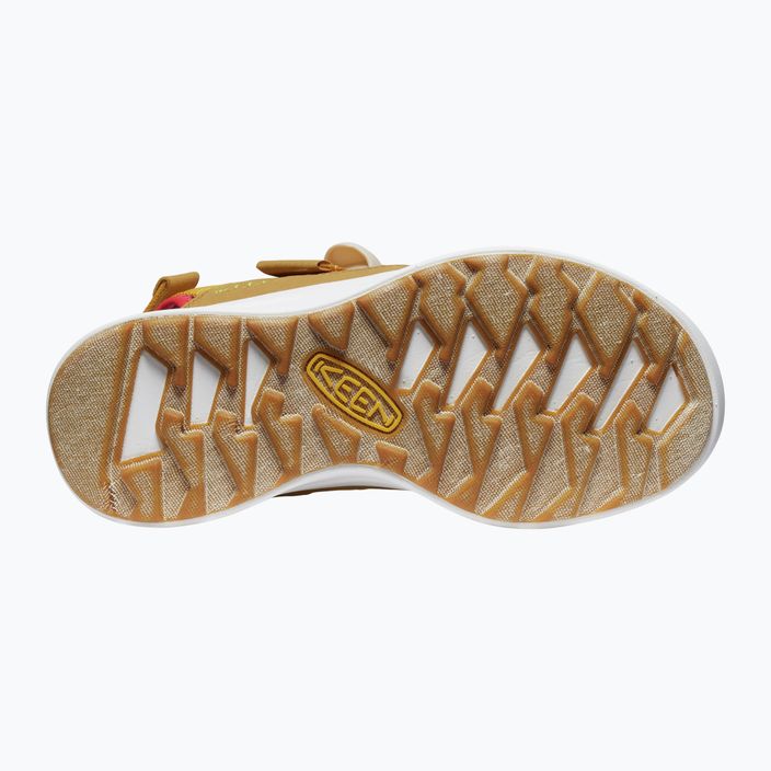 Women's KEEN Elle Sport Backstrap sandals golden yellow/lichen 13