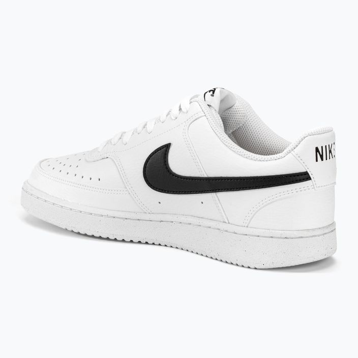 Nike Court Vision Low Next Nature men's shoes white/black/white 3