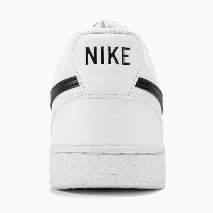 Nike Court Vision Low Next Nature men's shoes white/black/white 6