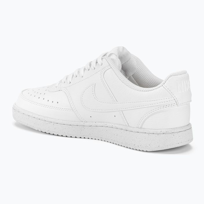 Nike Court Vision Low Next Nature white/white/white women's shoes 3