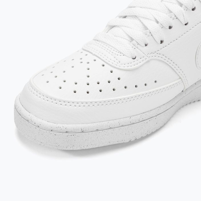 Nike Court Vision Low Next Nature white/white/white women's shoes 7