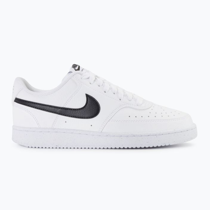 Nike Court Vision Low Next Nature women's shoes white/black 2