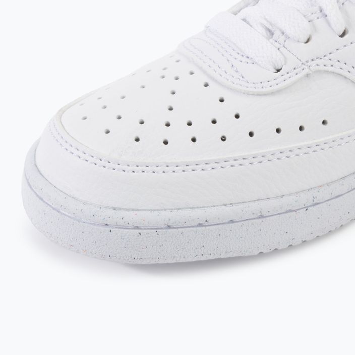 Nike Court Vision Low Next Nature women's shoes white/black 7
