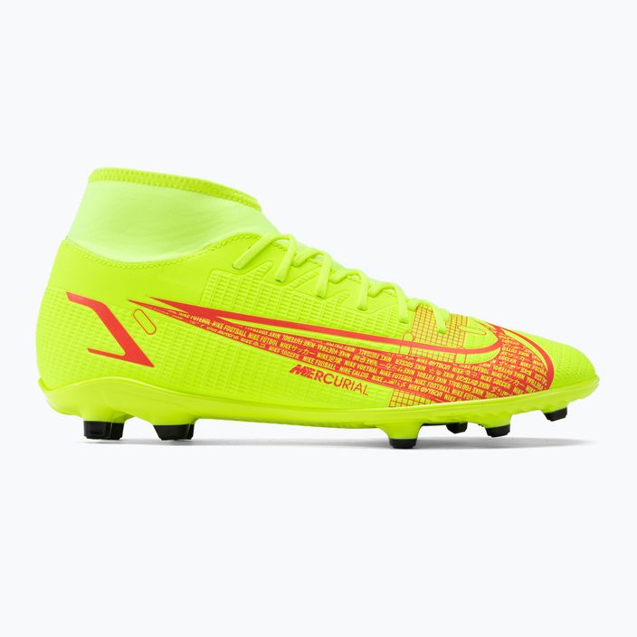Men's football boots Nike Superfly 8 Club FG/MG yellow CV0852-760 2
