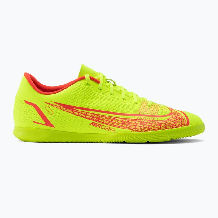 Men's football boots Nike Vapor 14 Club IC yellow CV0980-760 2