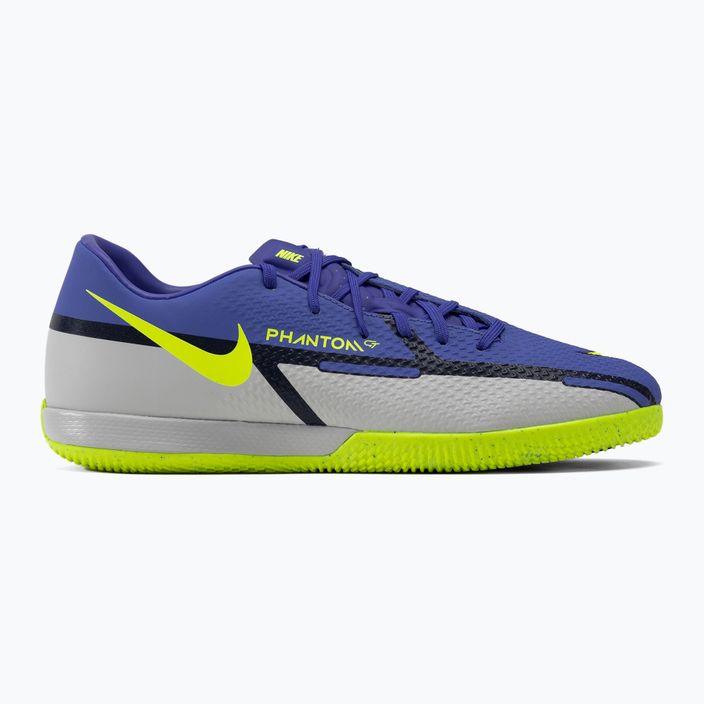 Men's Nike Phantom GT2 Academy IC football boots blue DC0765-570 2