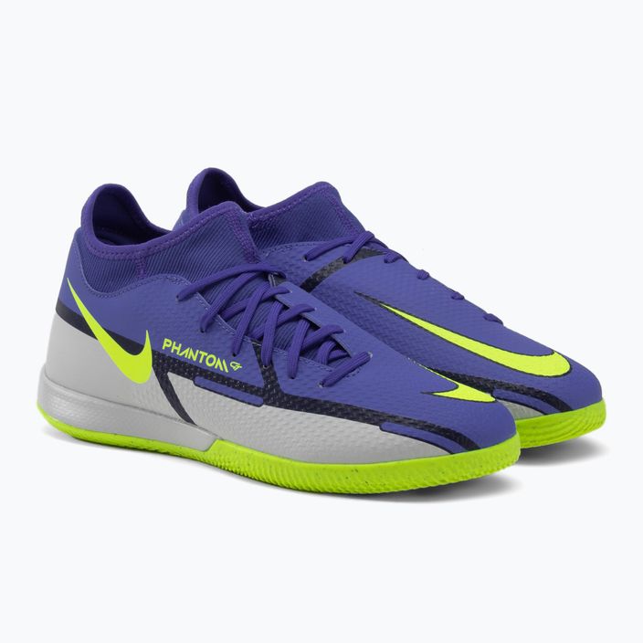 Men's football boots Nike Phantom GT2 Academy DF blue C DC0800-570 5