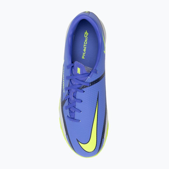 Men's Nike Phantom GT2 Academy TF football boots blue DC0803-570 6