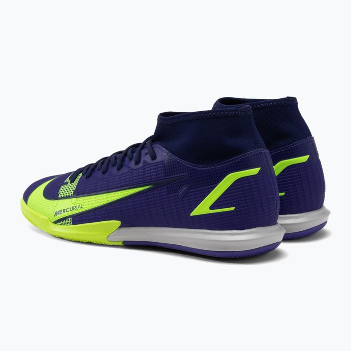 Men's football boots Nike Superfly 8 Academy IC blue CV0847-474 3