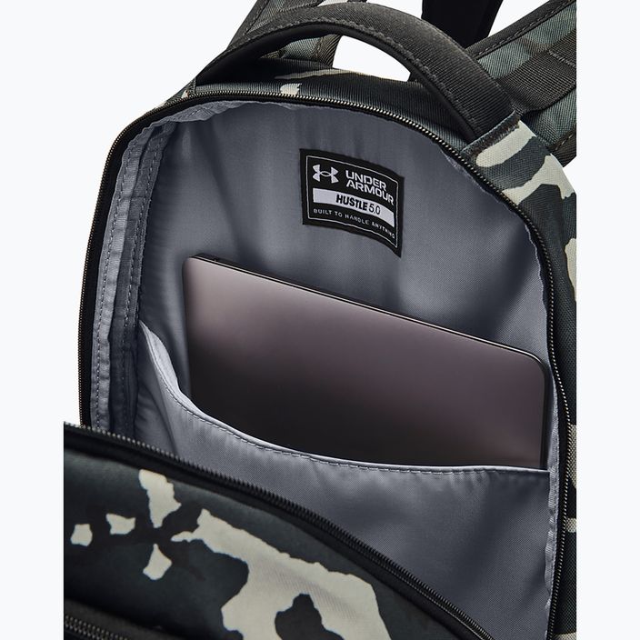 Under Armour Hustle 5.0 29 l urban backpack black/black/metallic gold 6