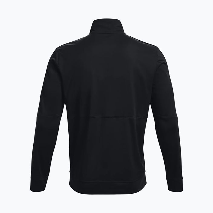 Under Armour Pique Track men's training sweatshirt black 1366202 2