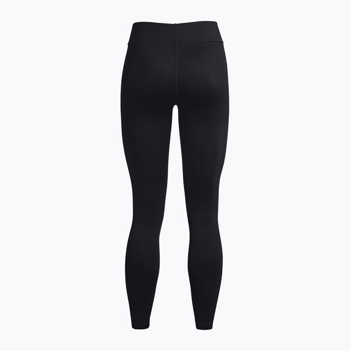 Under Armour ColdGear Authentics women's training leggings black/white 5