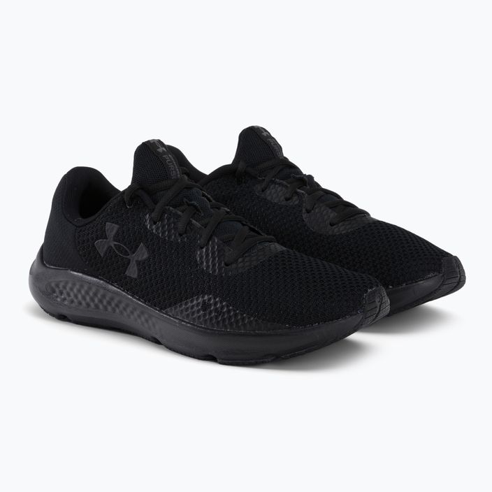 Under Armour Charged Pursuit 3 men's running shoes black 3024878 4