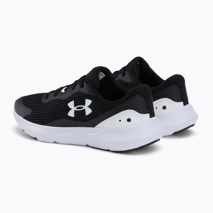 Under Armour Surge 3 men's running shoes black and white 3024883 3