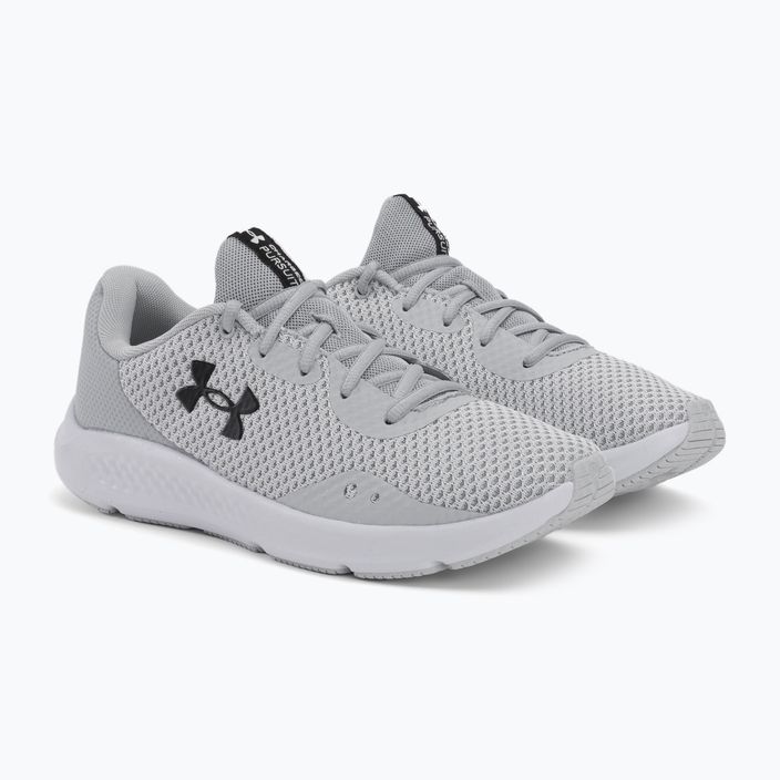 Under Armour Charged Pursuit 3 grey women's running shoes 3024889 4