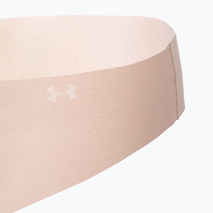 Under Armour women's seamless panties Ps Thong 3-Pack beige 1325615-249 4