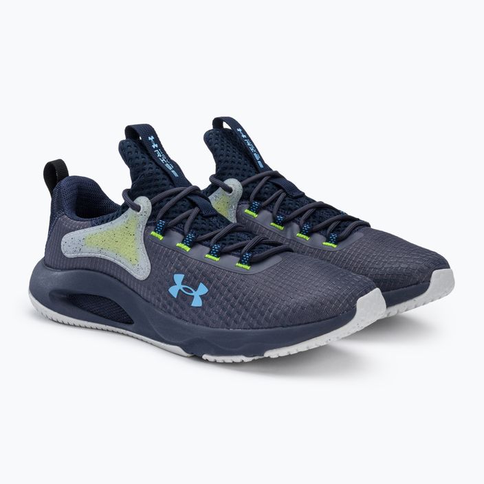 Under Armour Hovr Rise 4 men's training shoes navy blue 3025565 4