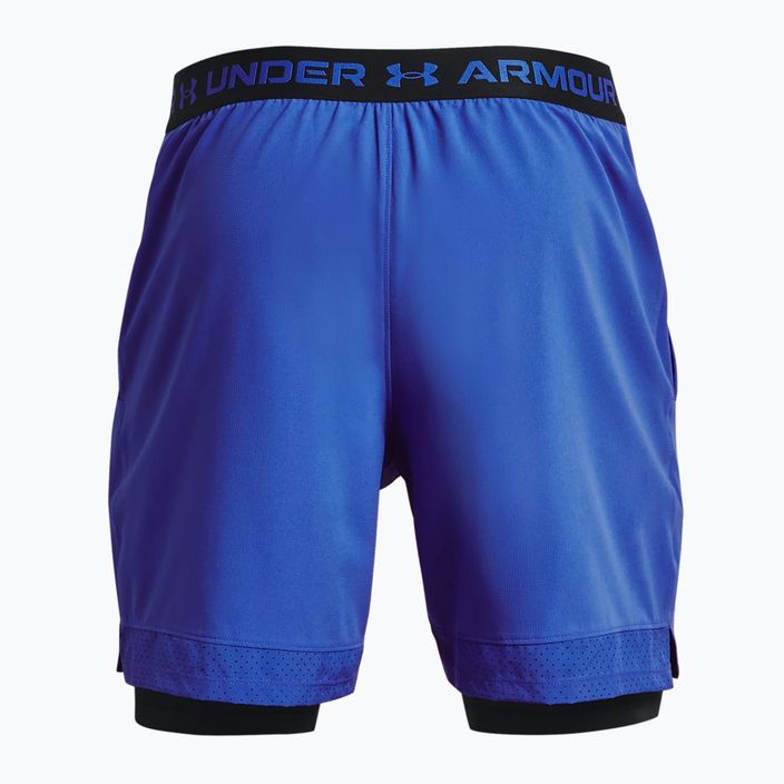 Under Armour men's 2-in-1 training shorts UA Vanish Woven Sts blue 1373764 2