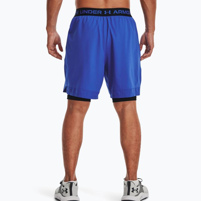 Under Armour men's 2-in-1 training shorts UA Vanish Woven Sts blue 1373764 4