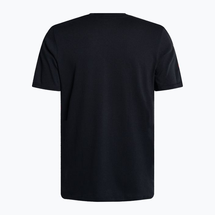 Men's Under Armour Logo Emb Heavyweight t-shirt black/white 5
