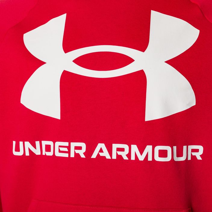 Men's Under Armour Rival Fleece Big Logo Hd hoodie red 1357093 7