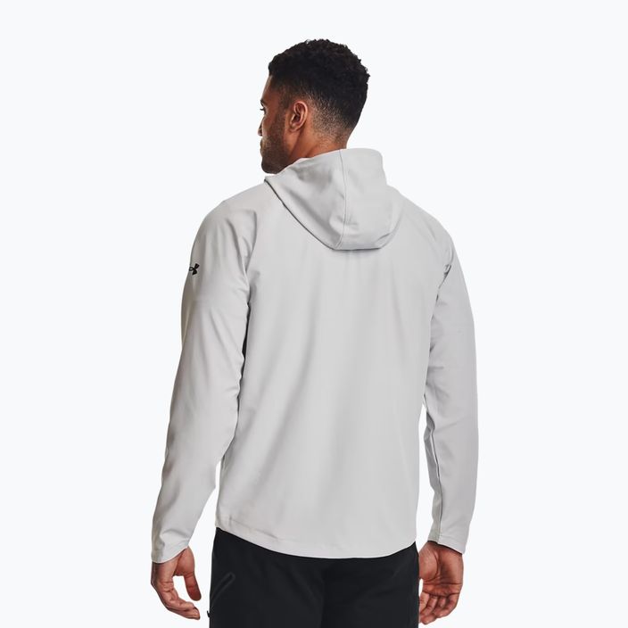 Under Armour Unstoppable grey men's training jacket 1370494 2