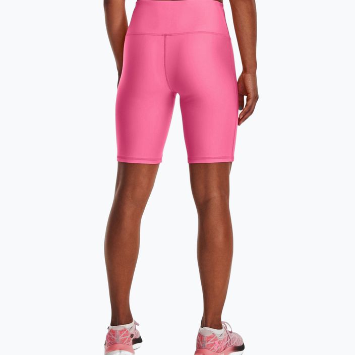 Women's Under Armour Compression Bike training shorts pink 1360939 4