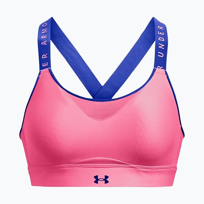 Under Armour Infinity High fitness bra pink 1351994 3