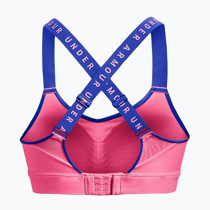 Under Armour Infinity High fitness bra pink 1351994 4