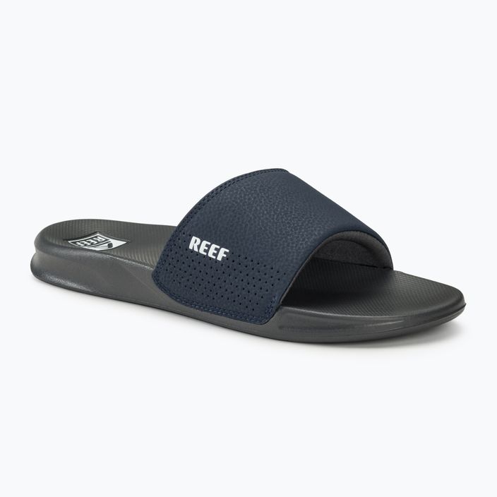 Men's REEF One Slide navy/white slides