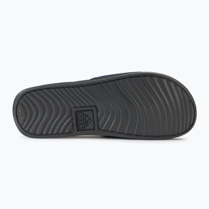 Men's REEF One Slide navy/white slides 4