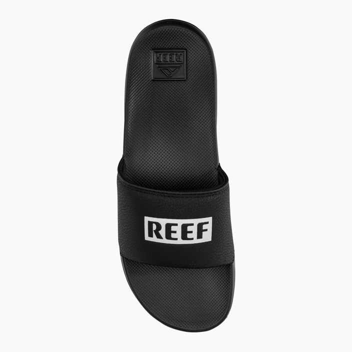 REEF One Slide men's flip-flops black and white CI7076 6