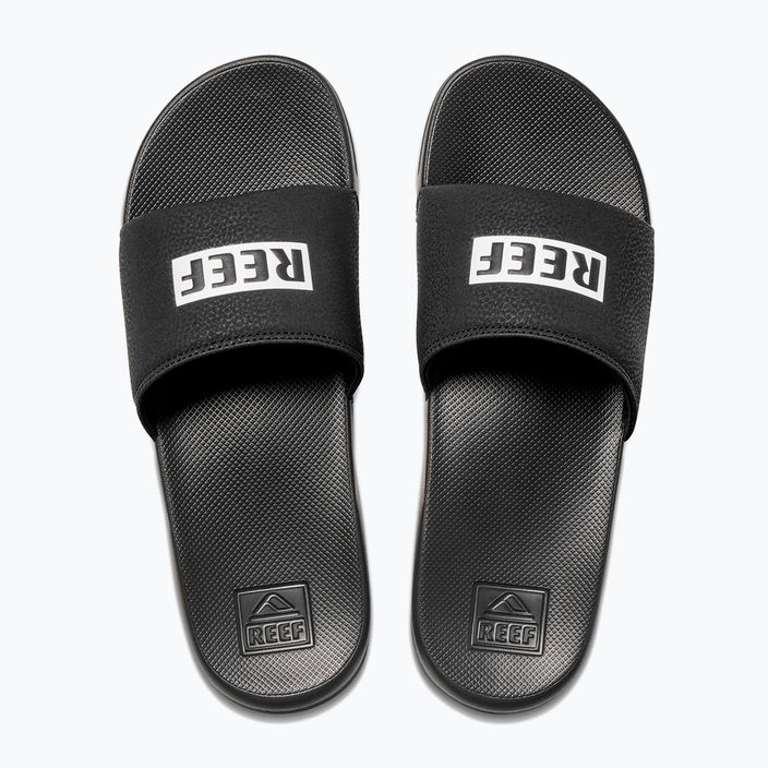 REEF One Slide men's flip-flops black and white CI7076 11