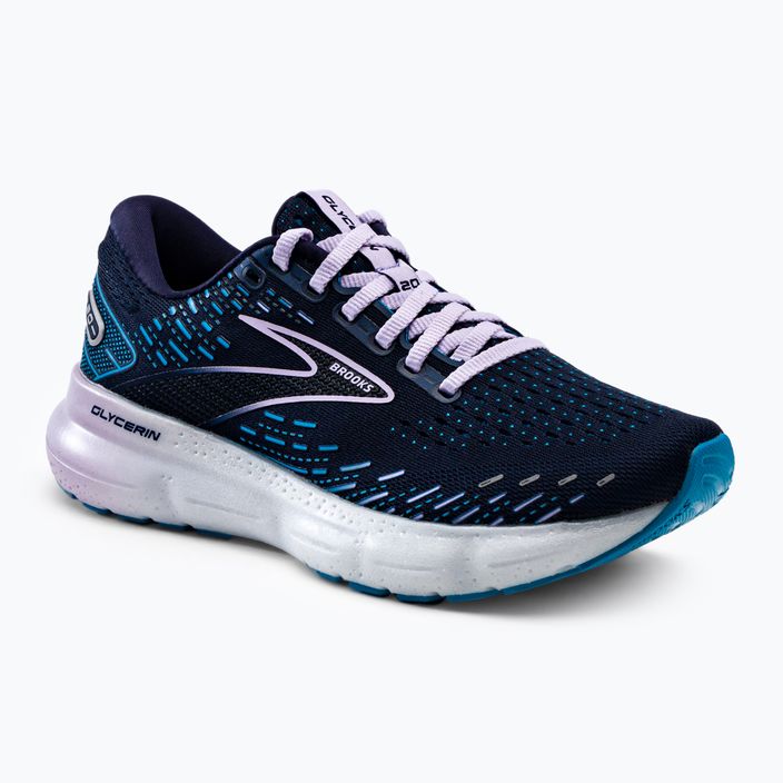 Brooks Glycerin 20 women's running shoes navy blue 1203692A499