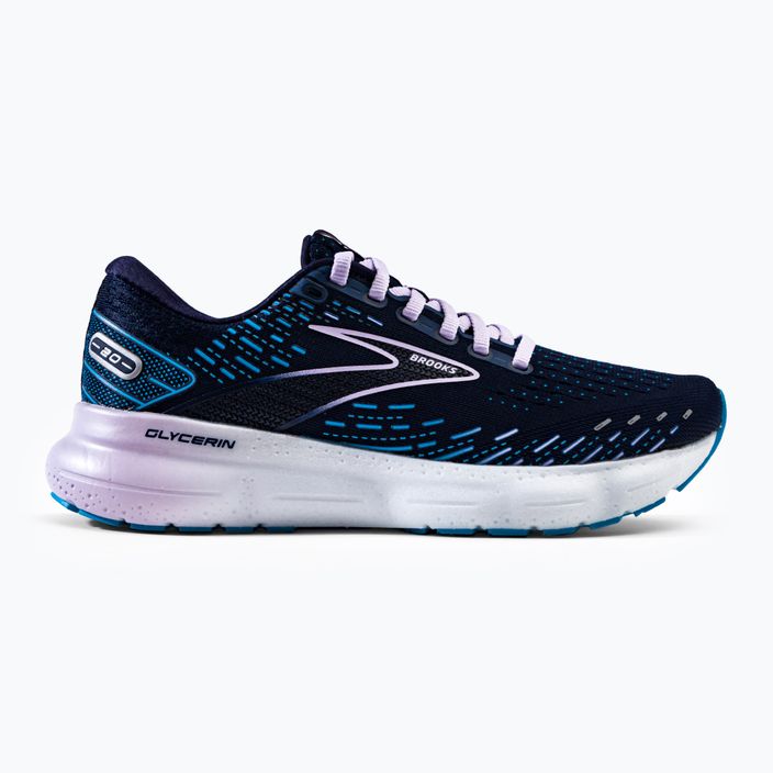 Brooks Glycerin 20 women's running shoes navy blue 1203692A499 2