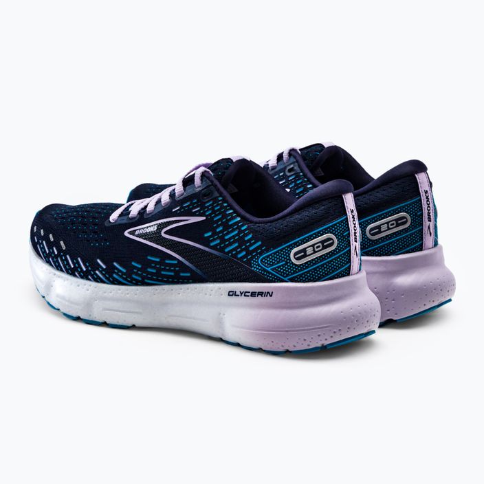 Brooks Glycerin 20 women's running shoes navy blue 1203692A499 5